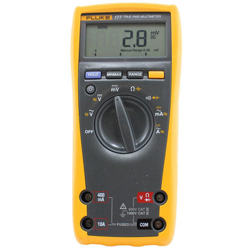 FLUKE 177 TRUE RMS DIGITAL MULTIMETER; 1000V AC/DC VOLTAGE; 10A AC/DC CURRENT